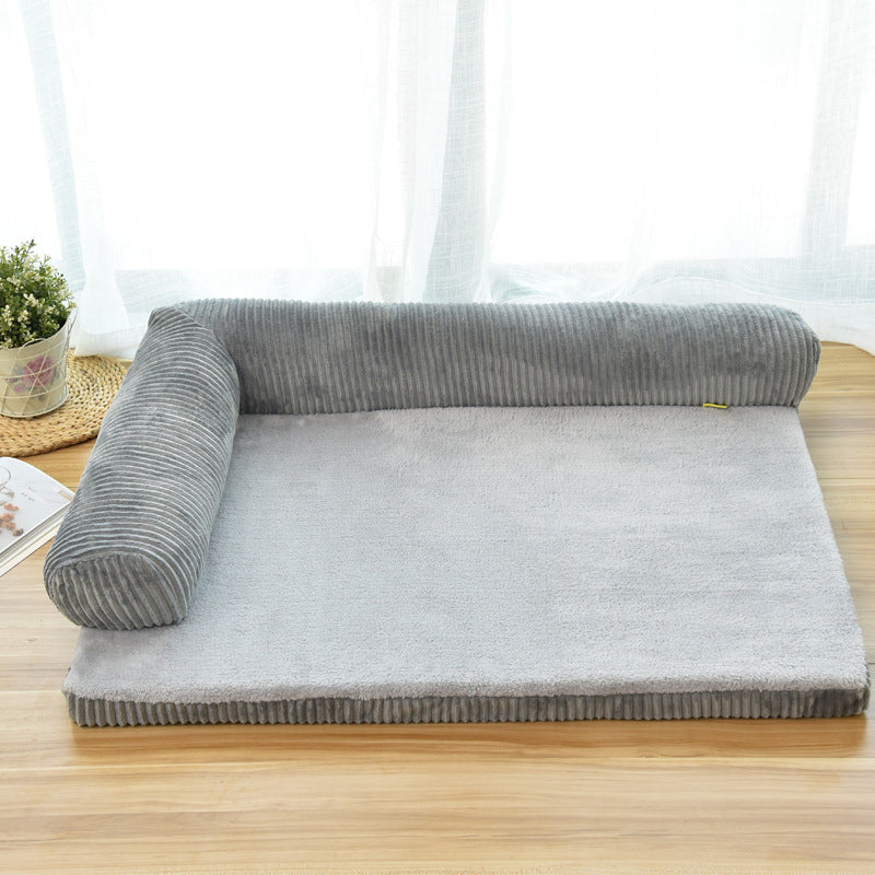 Orthopedic Memory Foam Dog Bed Mat with Non-Slip Base | PawField