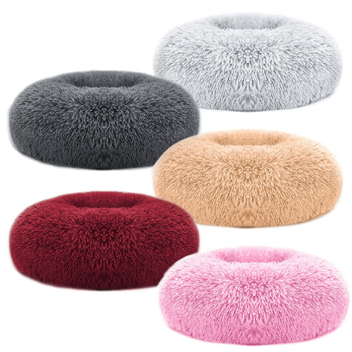 Calming Donut Dog Bed – Soft Anti-Anxiety Pet Bed | PawField