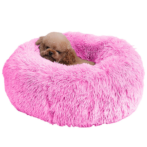 Calming Donut Dog Bed – Soft Anti-Anxiety Pet Bed | PawField