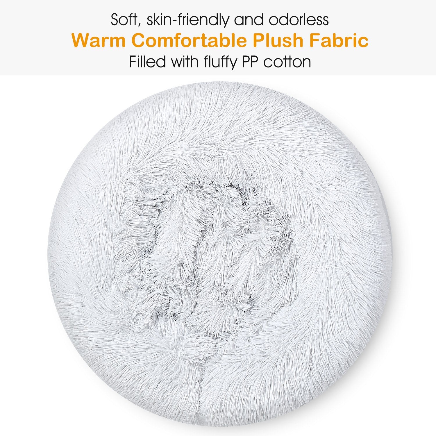 Calming Donut Dog Bed – Soft Anti-Anxiety Pet Bed | PawField
