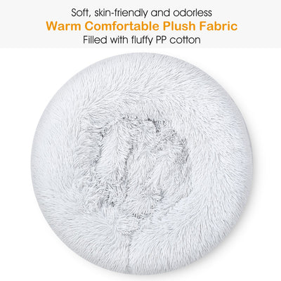 Calming Donut Dog Bed – Soft Anti-Anxiety Pet Bed | PawField