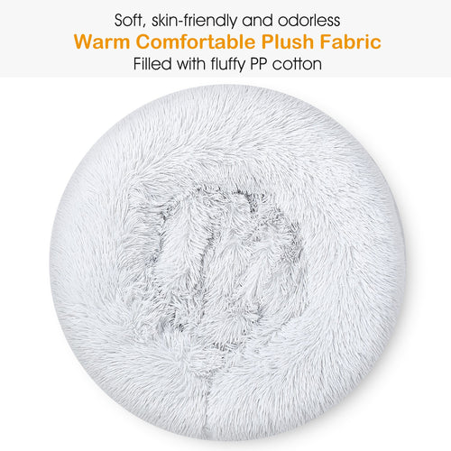 Calming Donut Dog Bed – Soft Anti-Anxiety Pet Bed | PawField