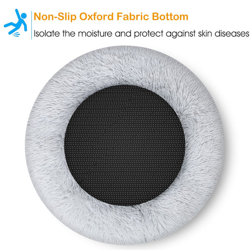 Calming Donut Dog Bed – Soft Anti-Anxiety Pet Bed | PawField
