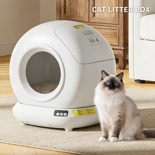 Self-Cleaning Automatic Cat Litter Box 78L Smart Enclosed Design | PawField