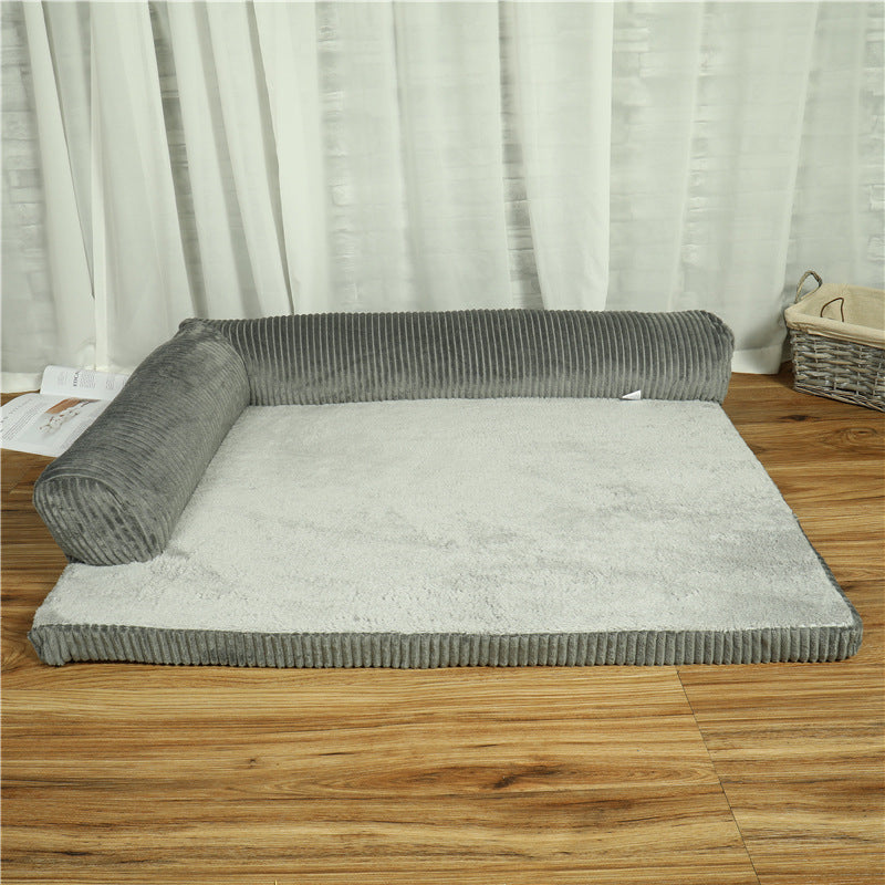 Orthopedic Memory Foam Dog Bed Mat with Non-Slip Base | PawField