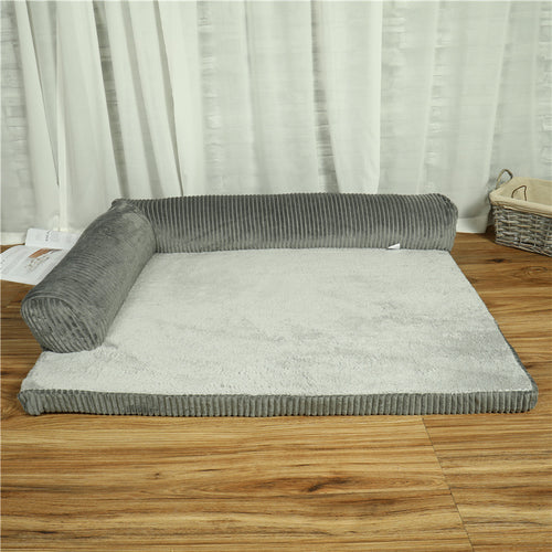 Orthopedic Memory Foam Dog Bed Mat with Non-Slip Base | PawField