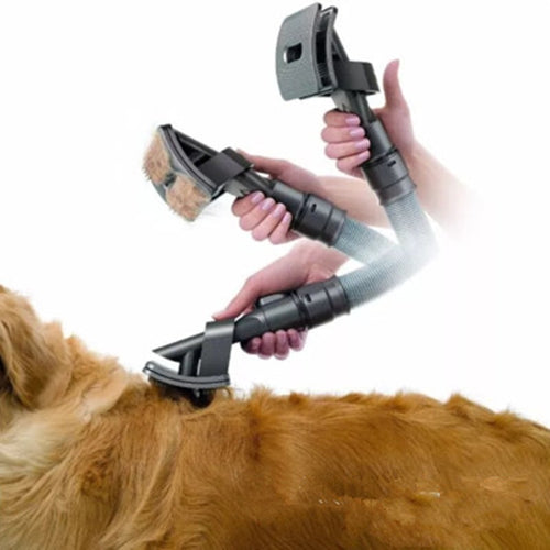 Pet Grooming Vacuum Brush for Dogs & Cats | Deshedding Tool | PawField