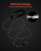 Heavy Duty Rope Dog Leash 6ft with Padded Handle | PawField