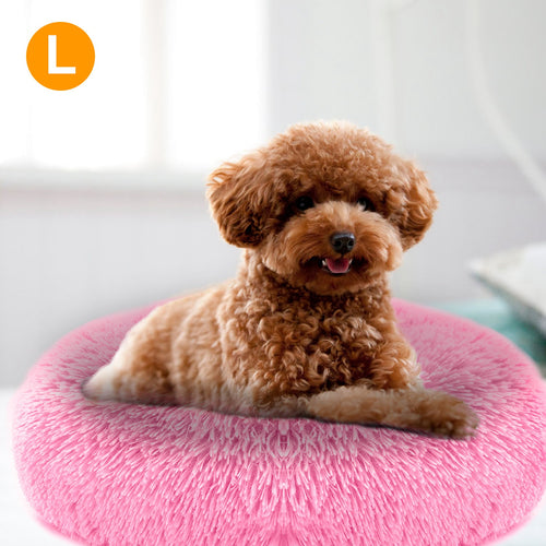 Calming Donut Dog Bed – Soft Anti-Anxiety Pet Bed | PawField