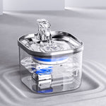 Stainless Steel Pet Water Fountain for Cats & Dogs | Automatic Flow | PawField