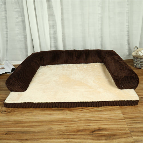 Orthopedic Memory Foam Dog Bed Mat with Non-Slip Base | PawField