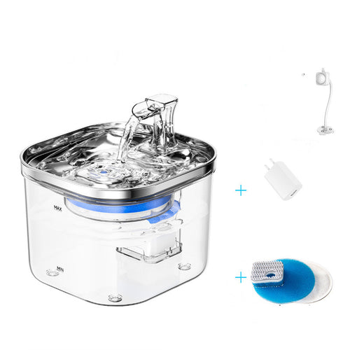 Stainless Steel Pet Water Fountain for Cats & Dogs | Automatic Flow | PawField